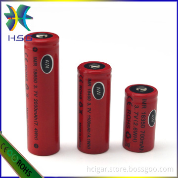 Hcigar Hottest Imr Aw Battery 18350/18490/8650